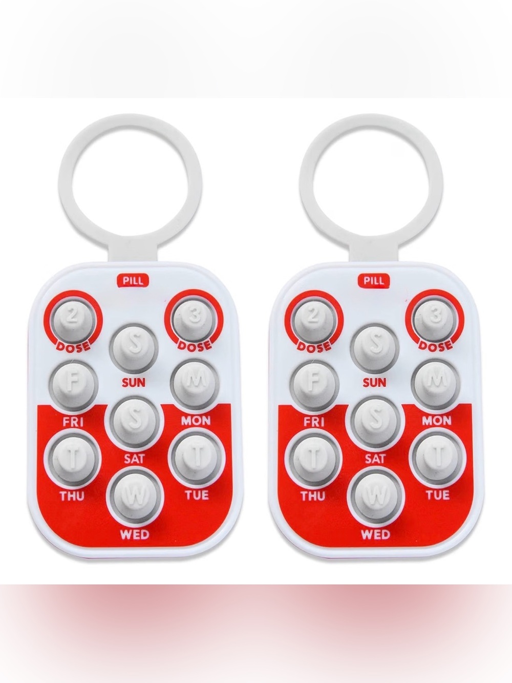 2x Pill Dose Reminder Tracker